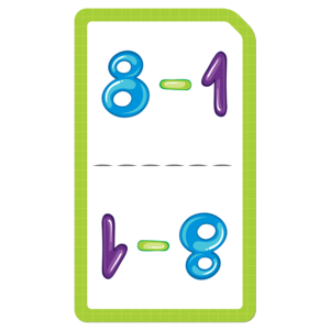 Math war. Learn subtraction up to 9